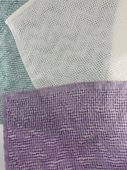 Linen Chevron Napkins - 10 or 12-shaft Pattern