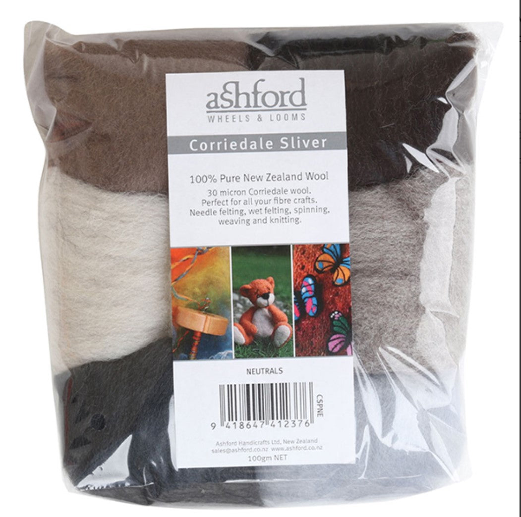 Ashford Wool Packs - Corriedale Fiber