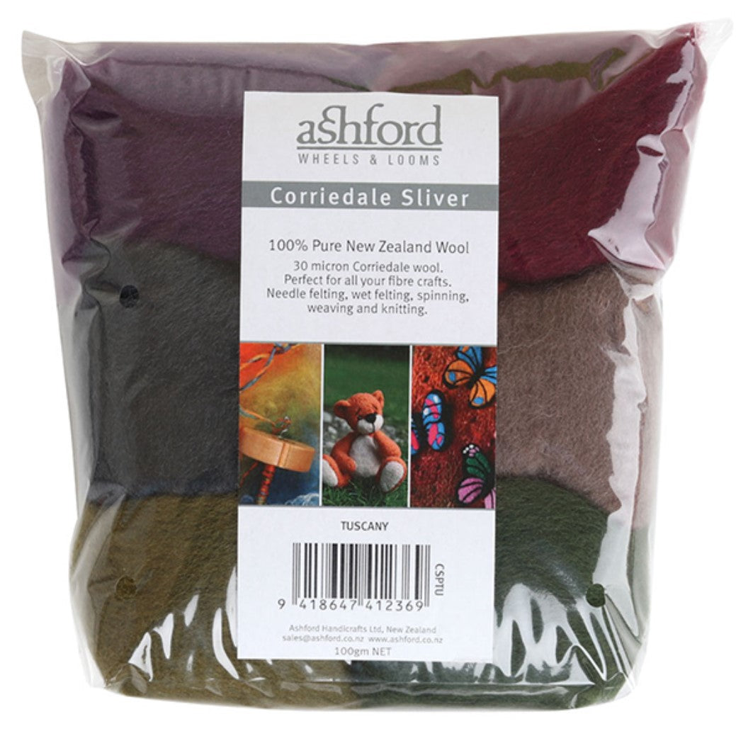 Ashford Wool Packs - Corriedale Fiber