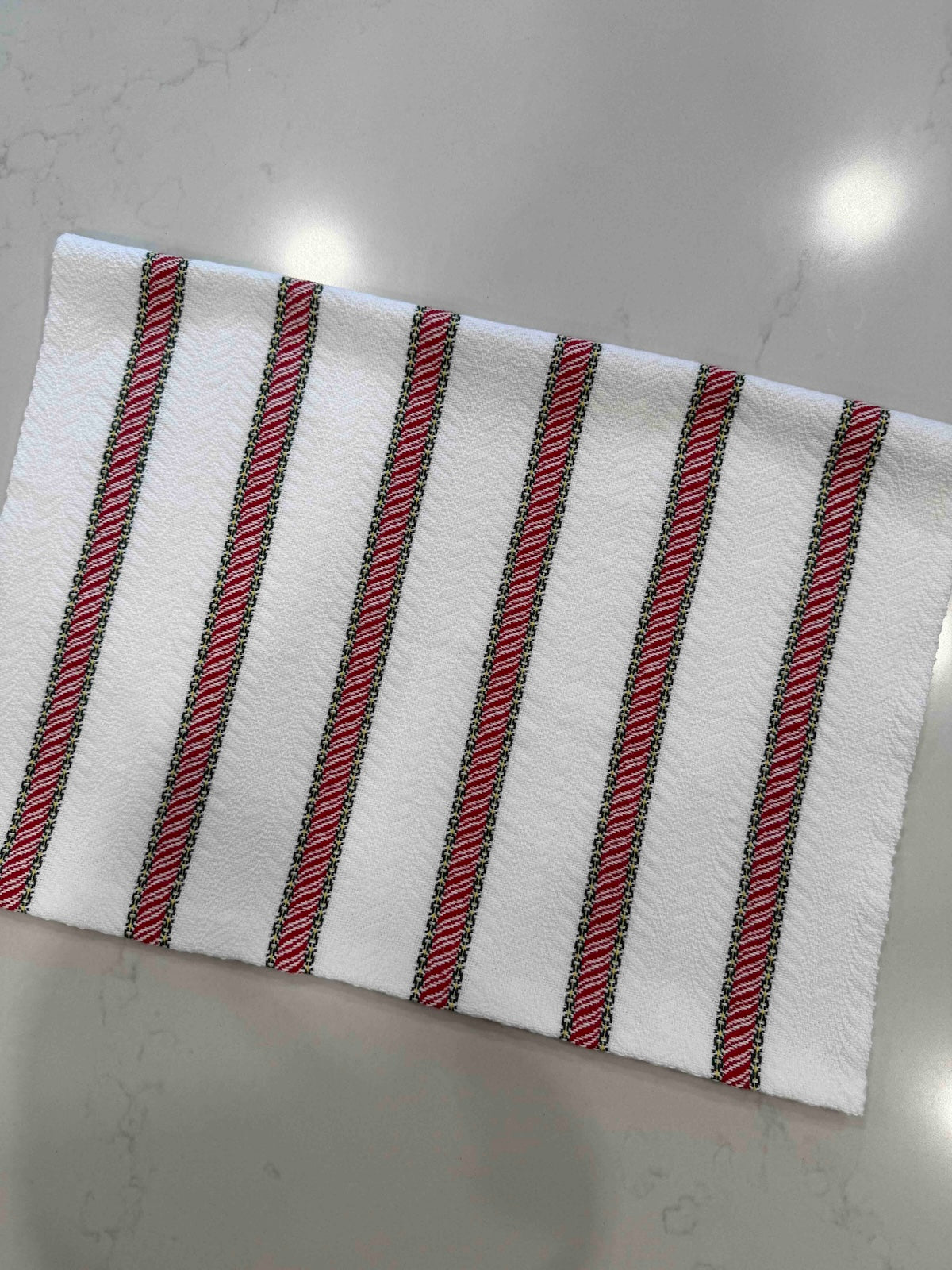 Candy Cane Towels in 8/2 Cotton