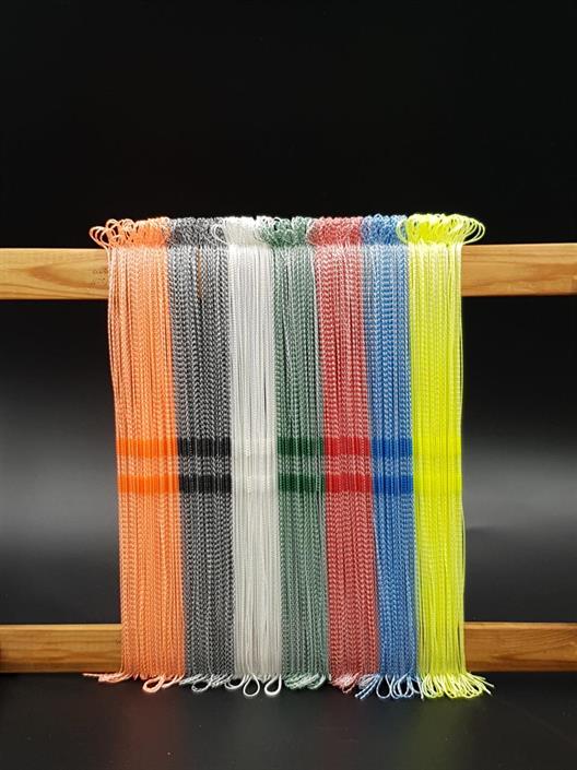 Heddles for the Louet Erica Loom (Red Ties)