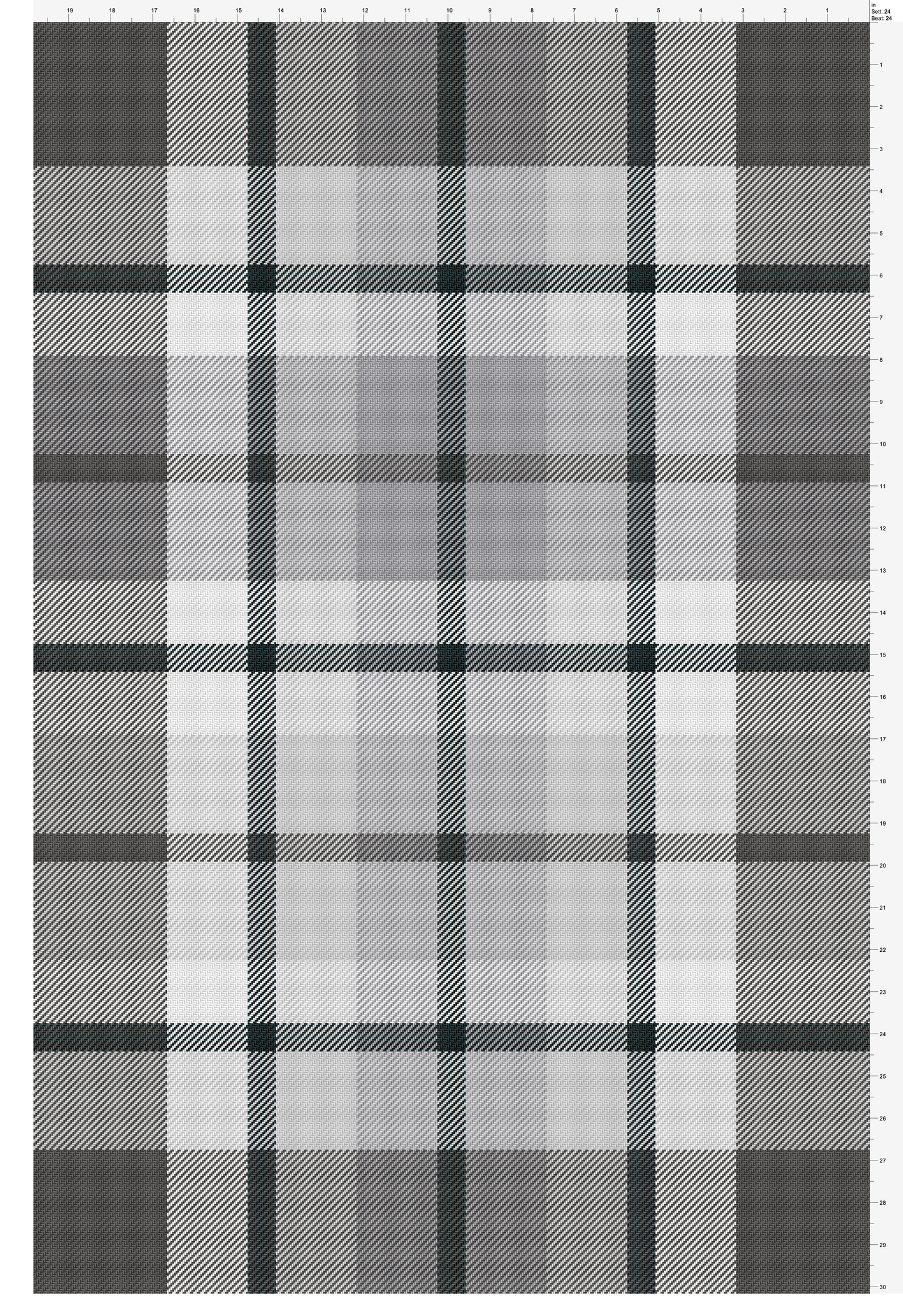 Easy 4-Shaft Twill Towels