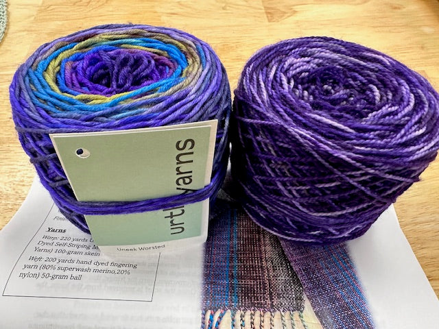 Uneek Scarf - Rigid Heddle Pattern and Kit - Suitable for Beginners