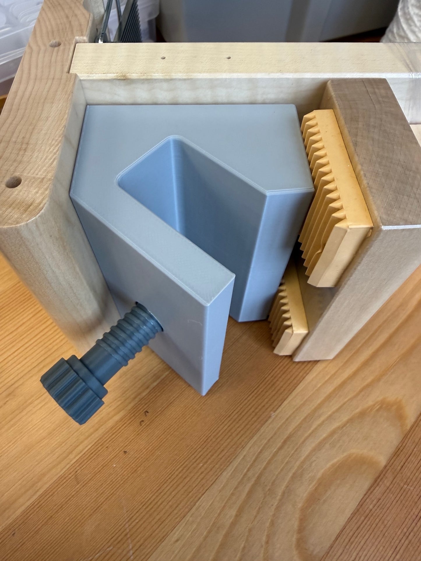 LoftyFiber TensionBox Adapter for Schacht Wolf Looms