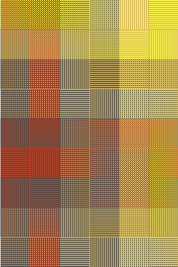 Log Cabin Towels in Lofty 8/4 Cotton - Rigid Heddle or Multi-Shaft