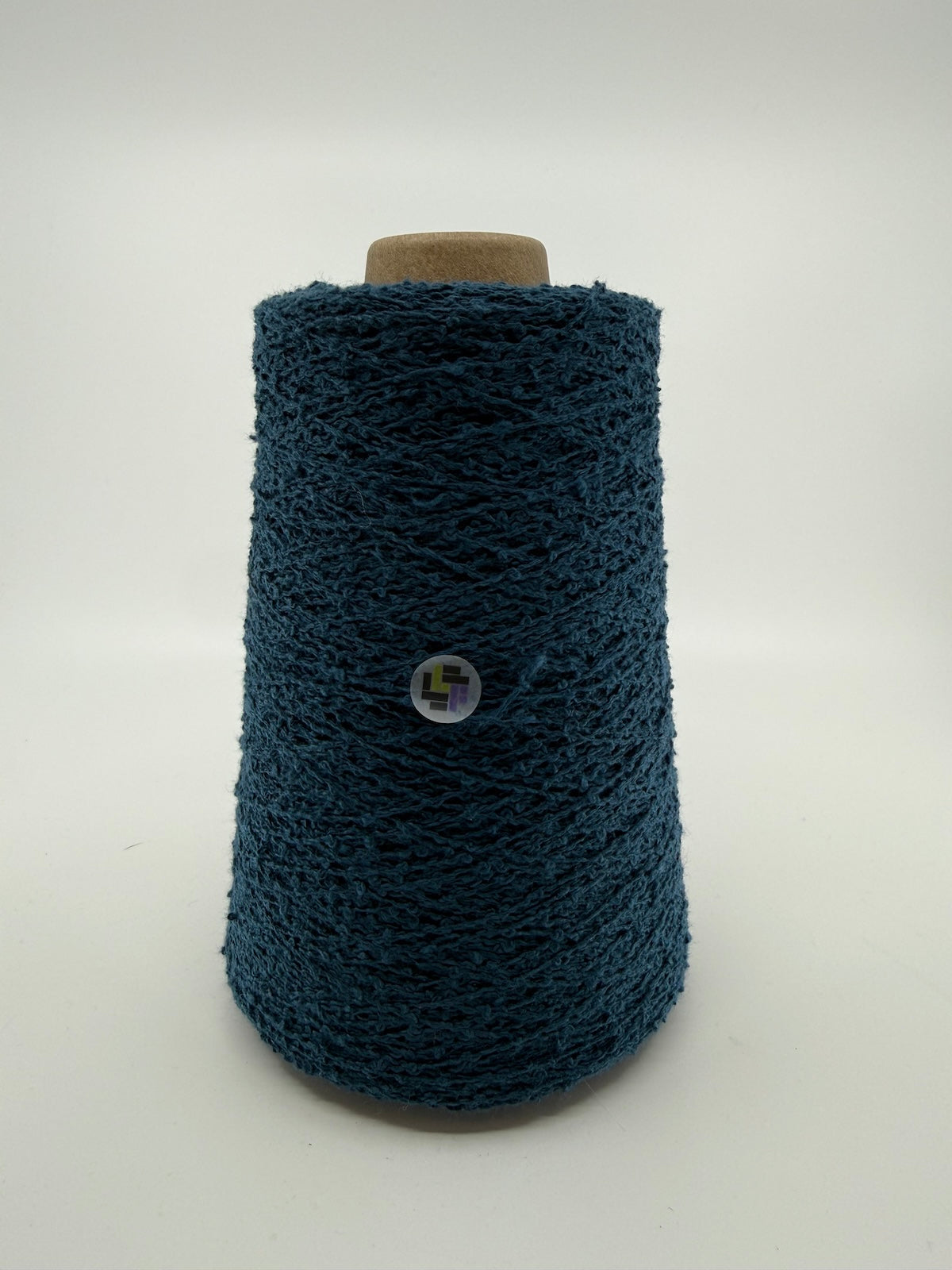LoftyCotton Boucle - Marine Blue