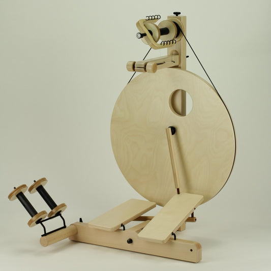 Louet Spinning wheel S10C Wheel - Double Treadle - Classic Wheel - Irish Tension