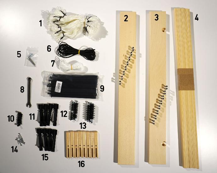 Louet Jane 8-to-16 Shaft Conversion Kit - Expansion Kit