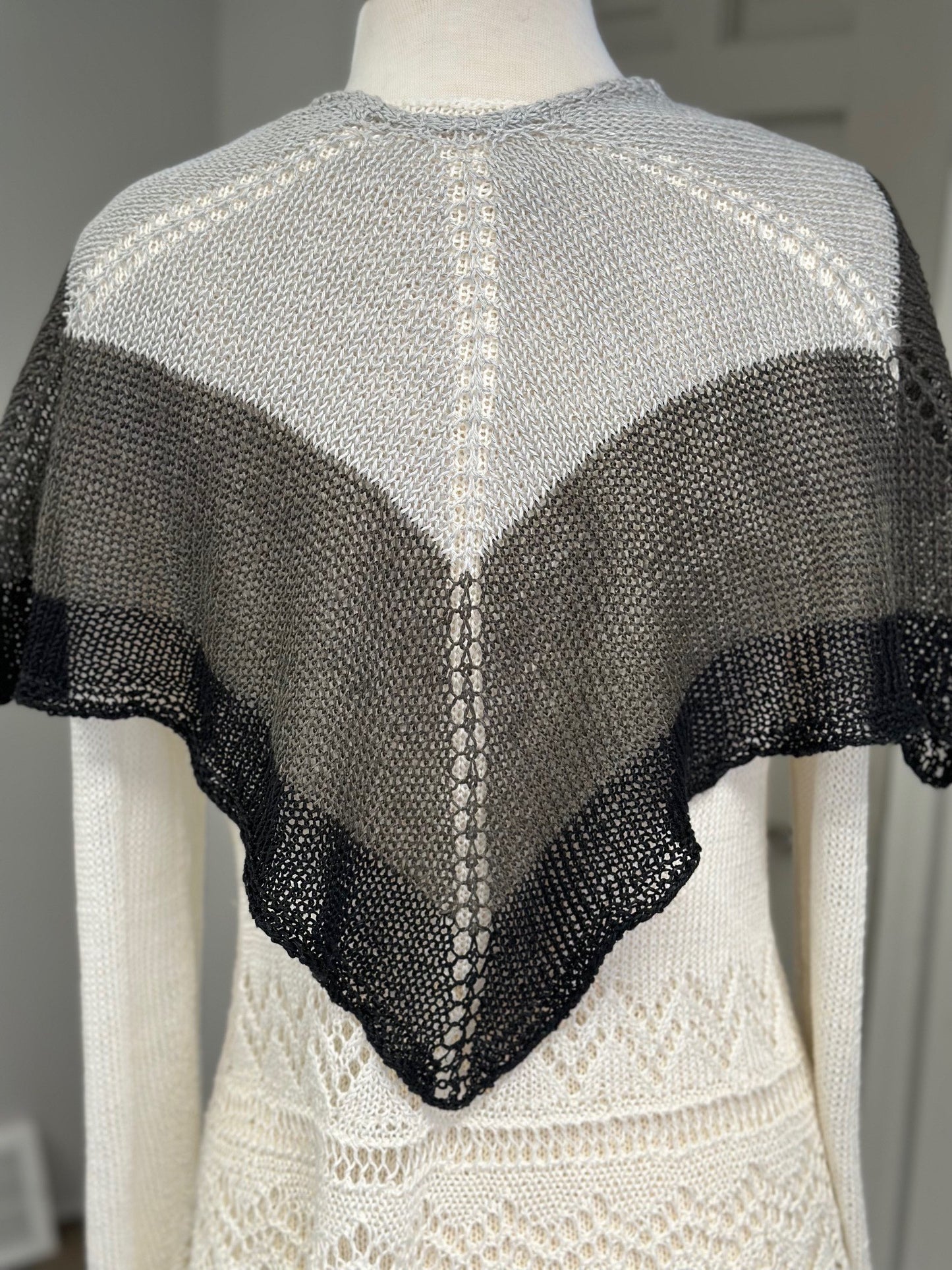 Light and Lofty Linen Shawl