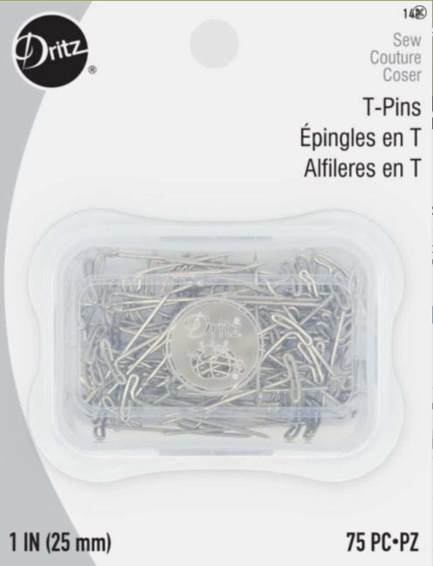 Dritz T-Pins - 1" (mini)