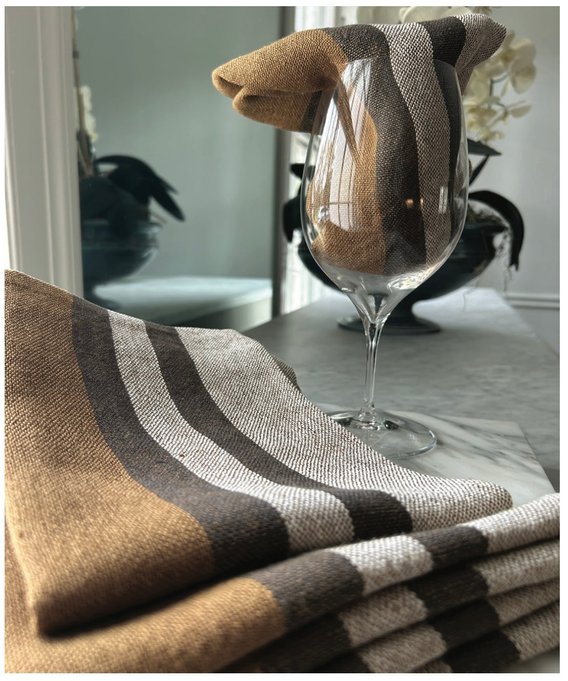 Carol's Elegant Linen Napkins