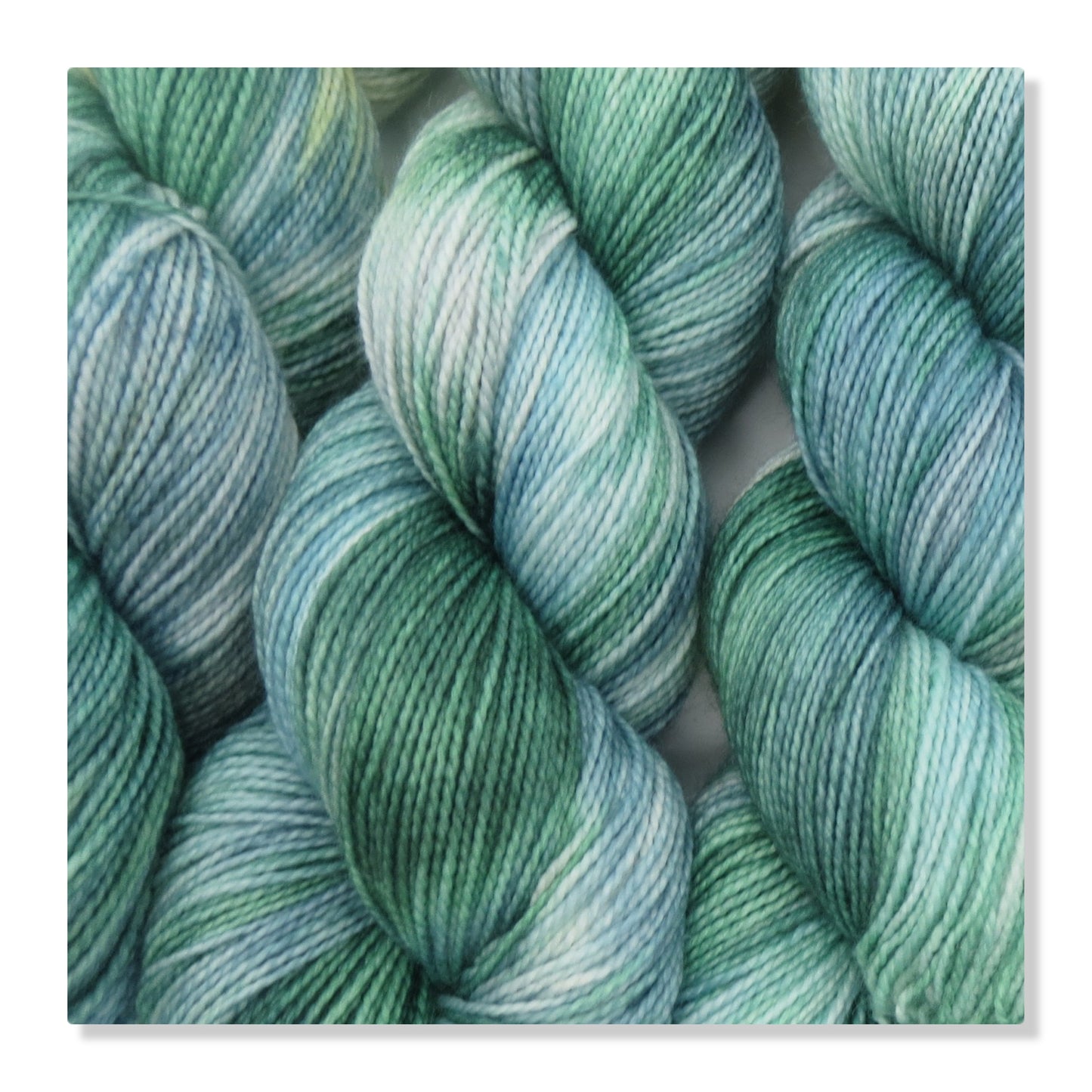 Lofty Hand Dyed Yarn - Fingering Weight Merino with Nylon