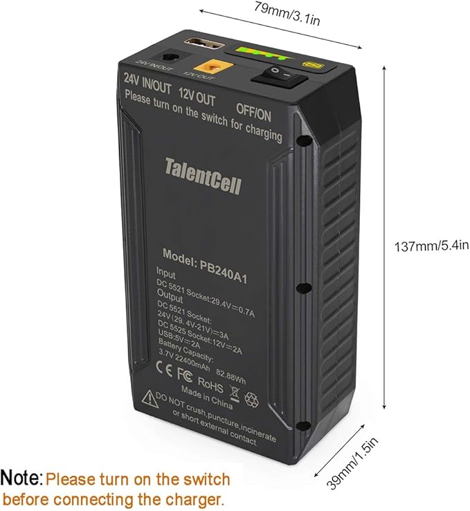 Battery pack for Ashford E-Spinner
