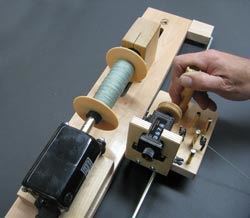 Leclerc Double-Ended Bobbin Winder and Accessories