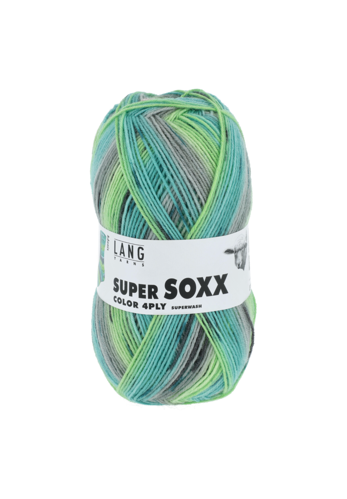 Lang Super Soxx Color 4 ply