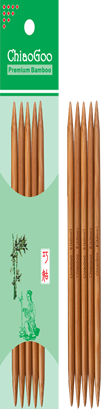 Chiaogoo Double Point Needles -- Natural and Patina - DPN