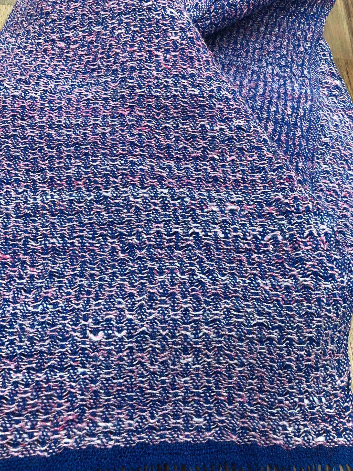 Soft Cell Huck Scarf or Cowl - Pattern and Yarn Kit