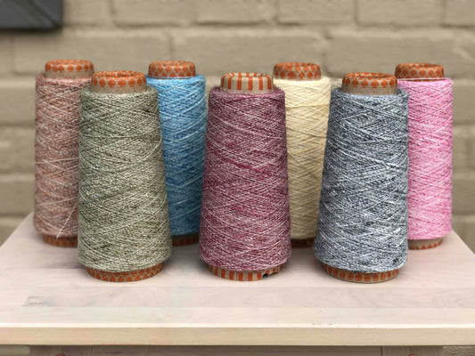 LoftyFiber Linen-Rayon Blend -12/1 Multicolor