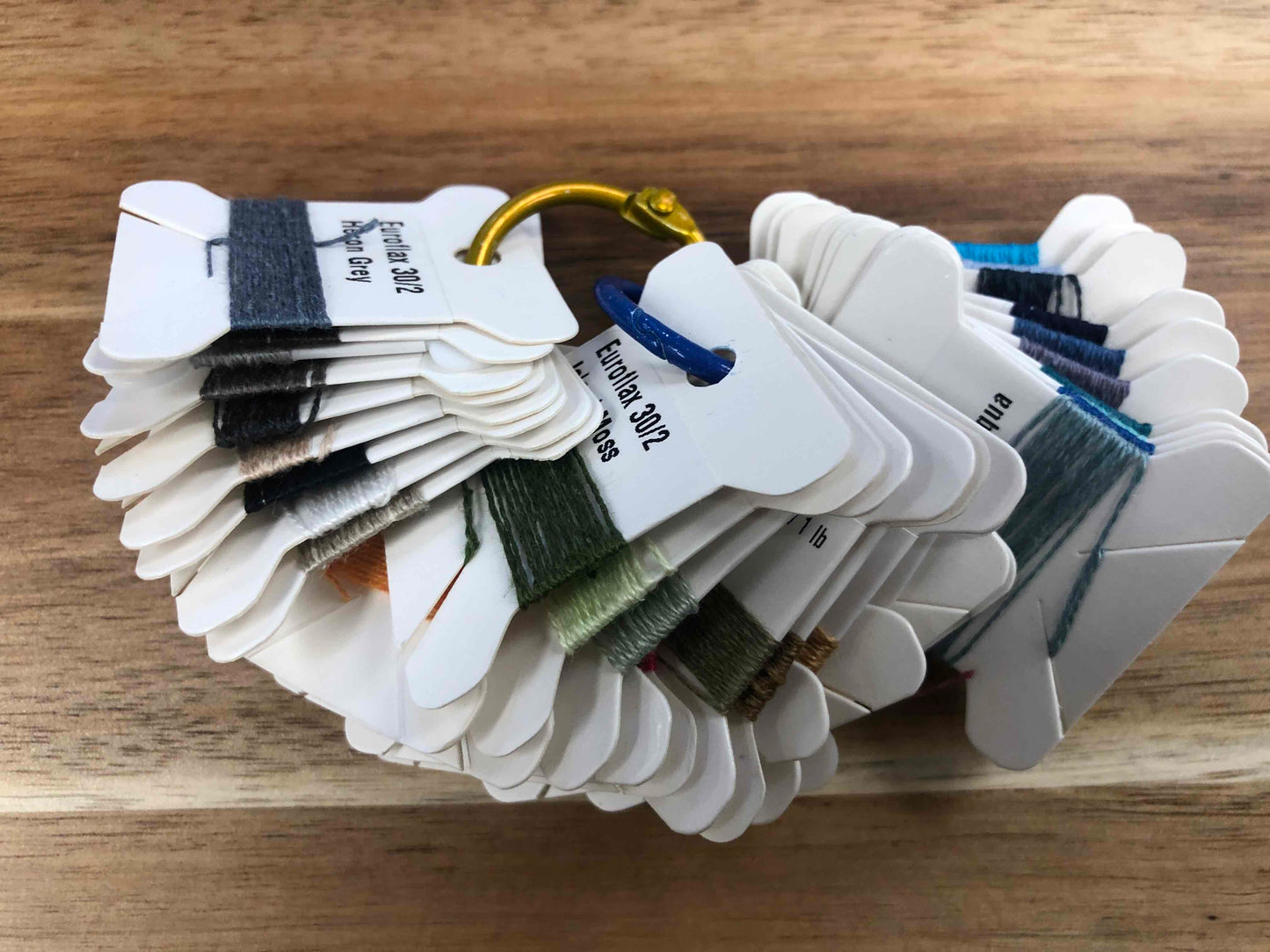 Euroflax - 30/2 Sample Cards