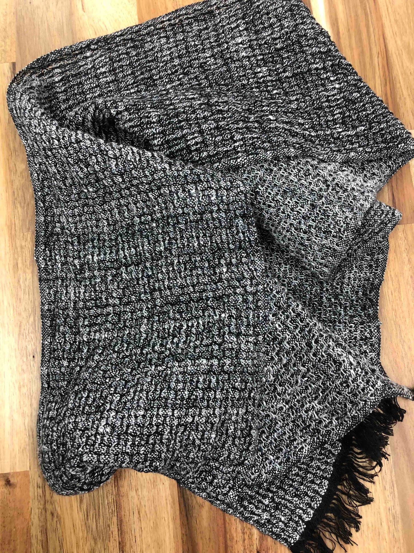 Soft Cell Huck Scarf or Cowl - Pattern and Yarn Kit
