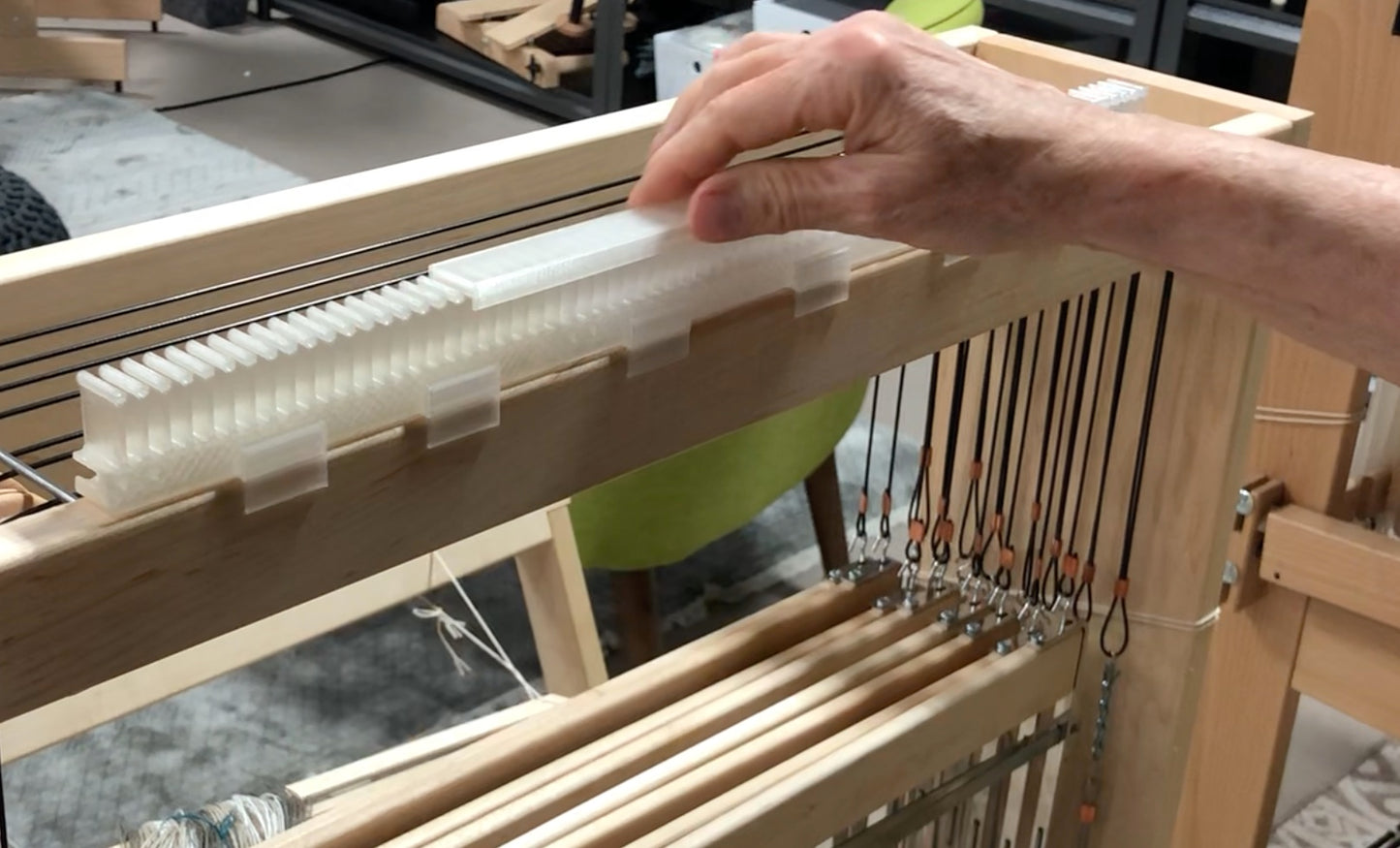 LoftyFiber Raddle for Harrisville Designs Looms