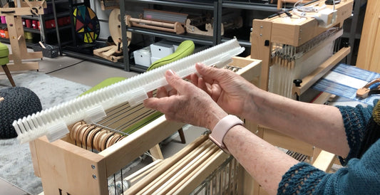 LoftyFiber Raddle for Harrisville Designs Looms