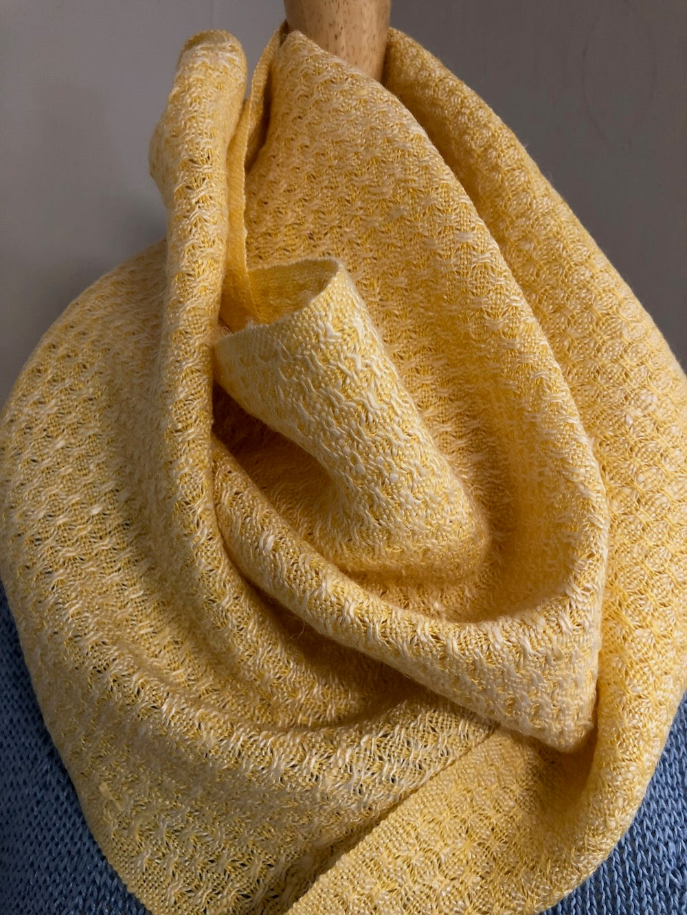 Soft Cell Huck Scarf or Cowl - Pattern and Yarn Kit