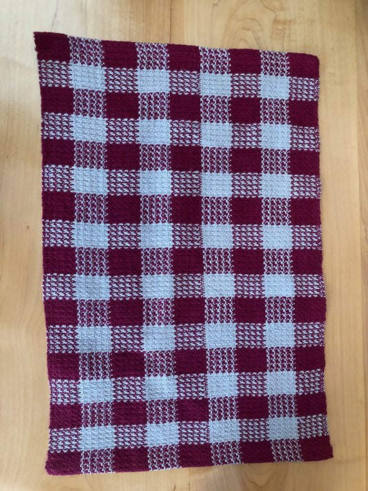 Buffalo Check Placemats - Weaving Pattern