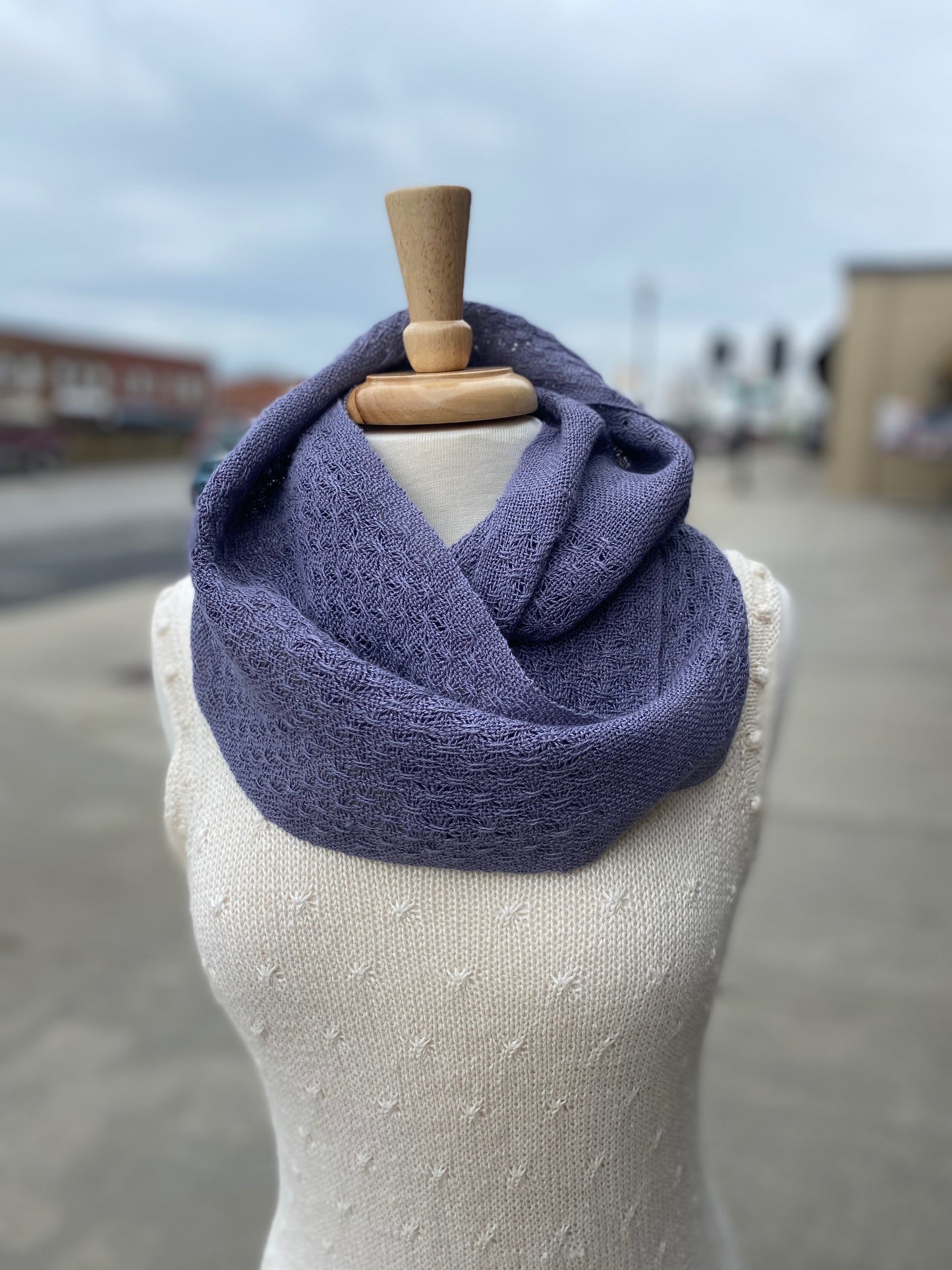 Huck Linen Cowl Weaving Kit