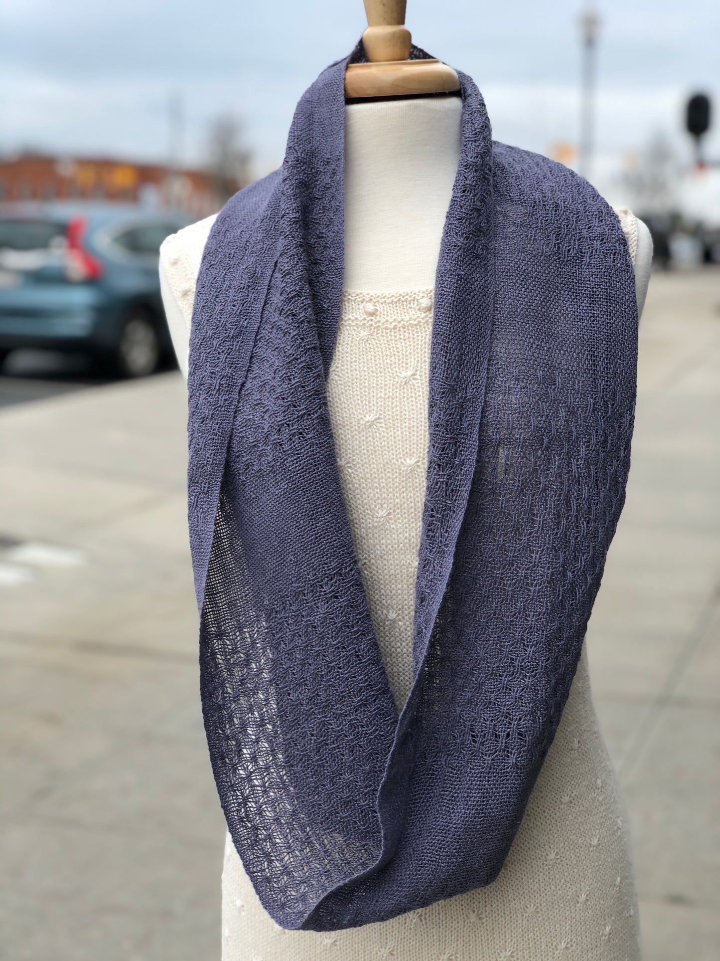 Huck Linen Cowl Weaving Kit