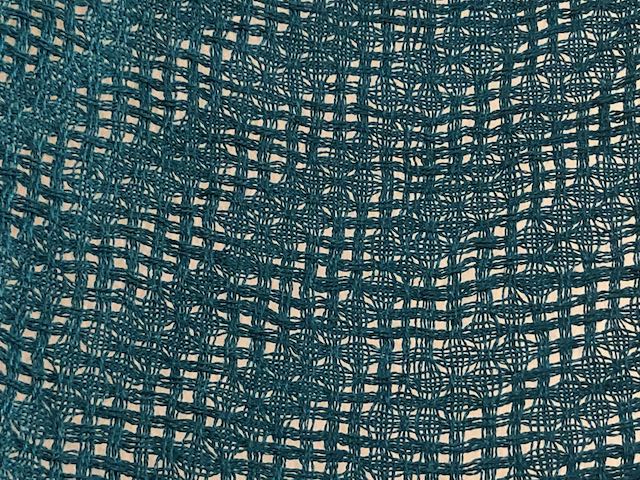 Huck Lace Scarf in Euroflax