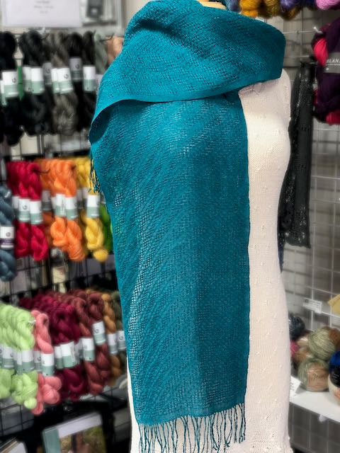 Huck Lace Scarf in Euroflax