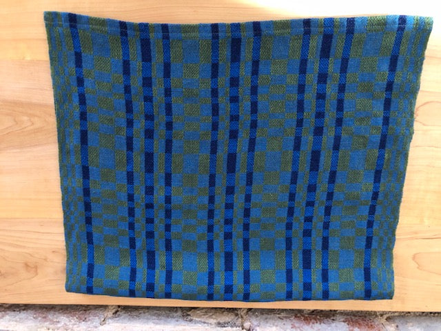 Satin Blocks - 8-Shaft Euroflax Linen Towel Kit and Pattern