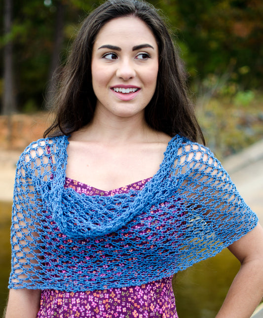 Manzanita - Crocheted Shawl