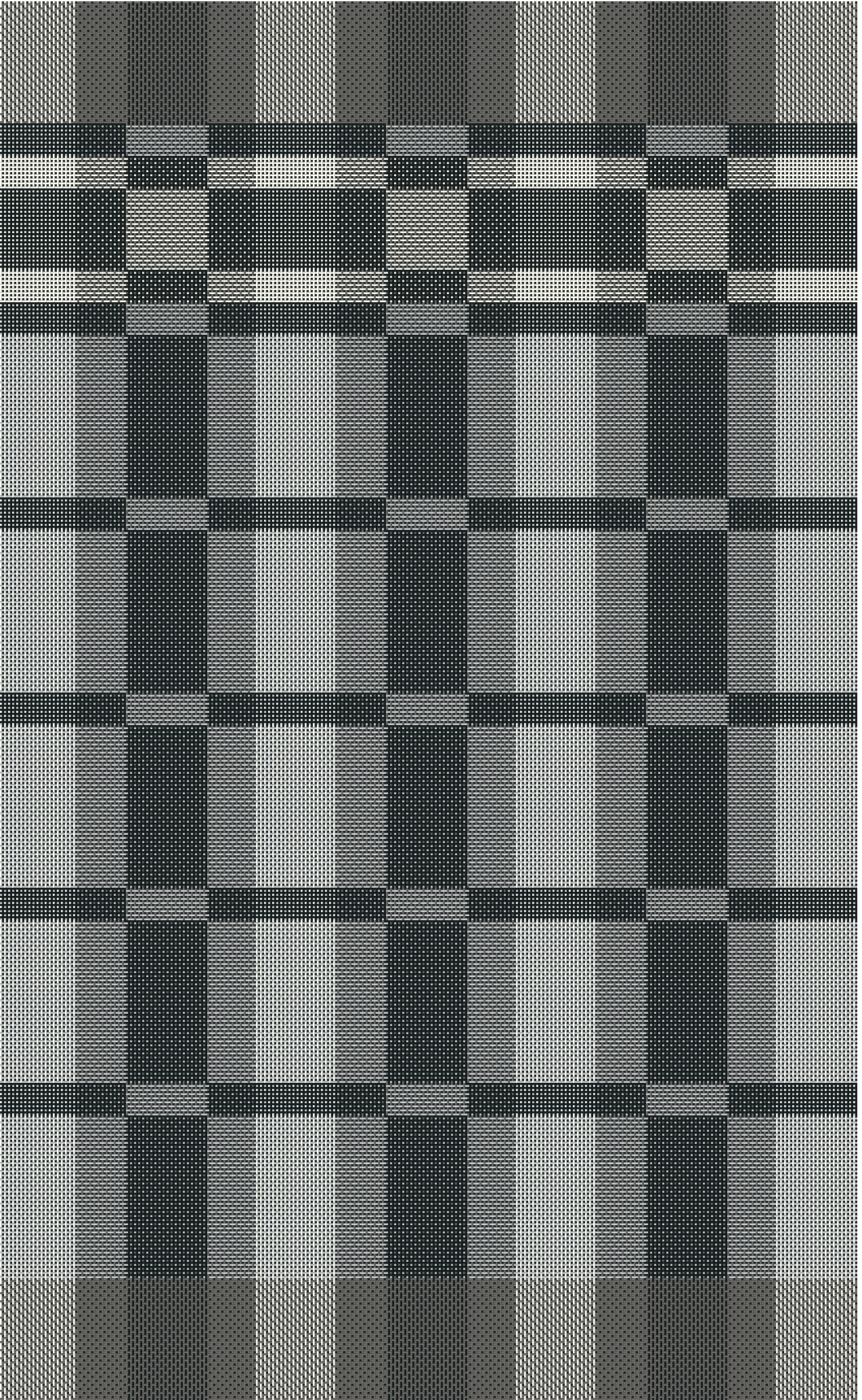 Linen Double Block Placemats Euroflax Yarn Kit