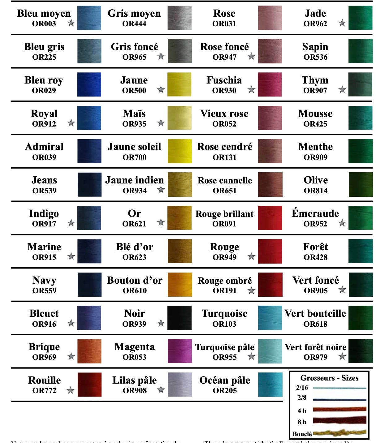 Orlec - Acrylic Weaving Yarn