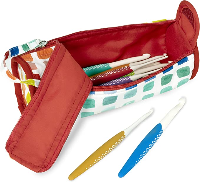 Prym Crochet Hook Roll Travel Bag