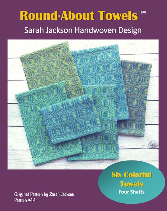 Sarah Jackson Handwoven Design - RoundABout Pattern