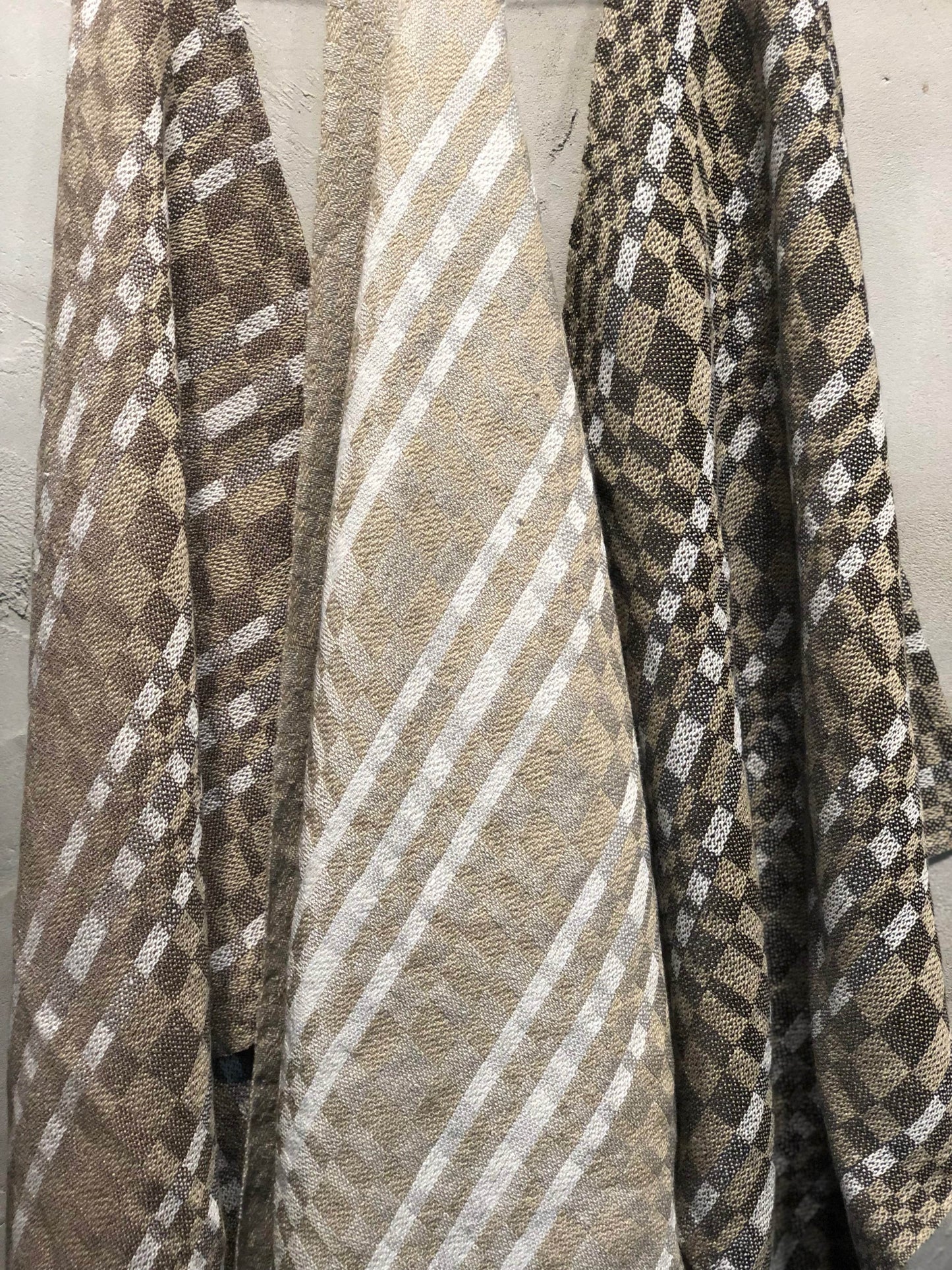Satin Blocks - 8-Shaft Euroflax Linen Towel Kit and Pattern