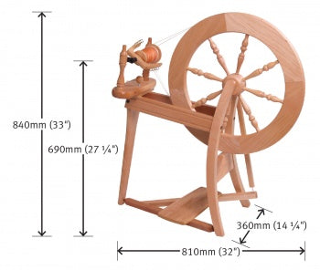 Ashford Traditional Spinning Wheel - Single Drive