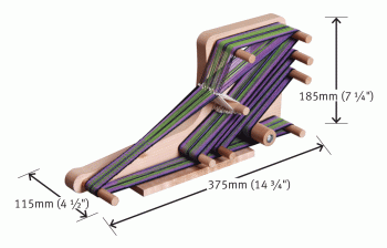 Ashford Inklette Loom with Shuttle 72"