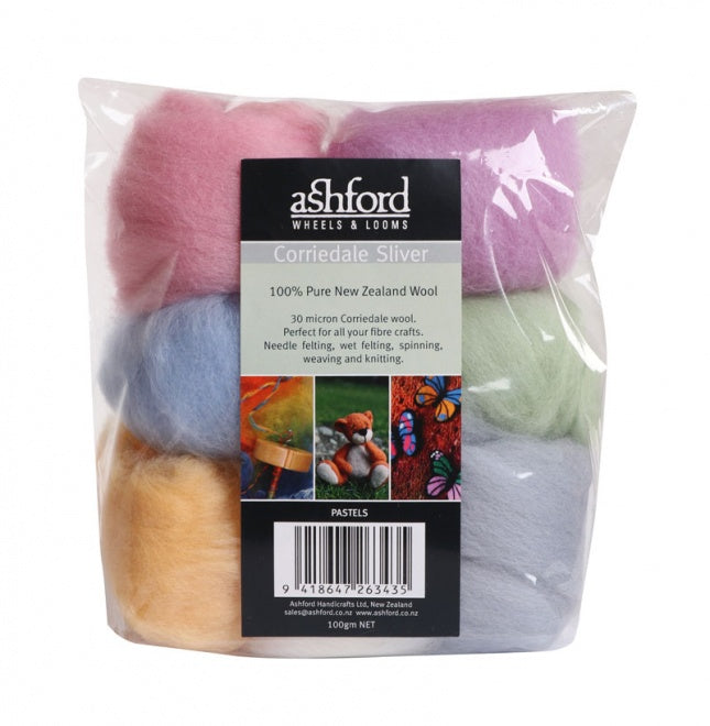 Ashford Wool Packs - Corriedale Fiber
