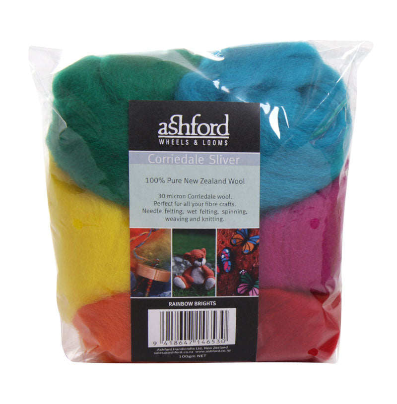 Ashford Wool Packs  - Corriedale Fiber