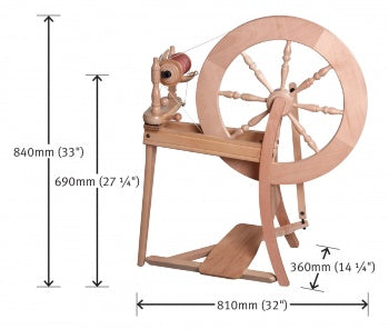 Ashford Traditional Spinning Wheel - Single Drive