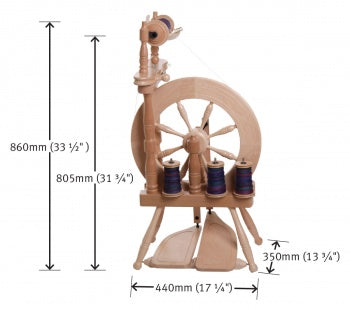 Ashford Traveller 3 Spinning Wheel