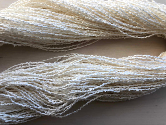 Rayon and Cotton Boucle - Undyed