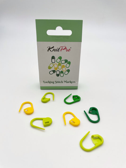 Knit Pro Locking Stitch Markers Plastic