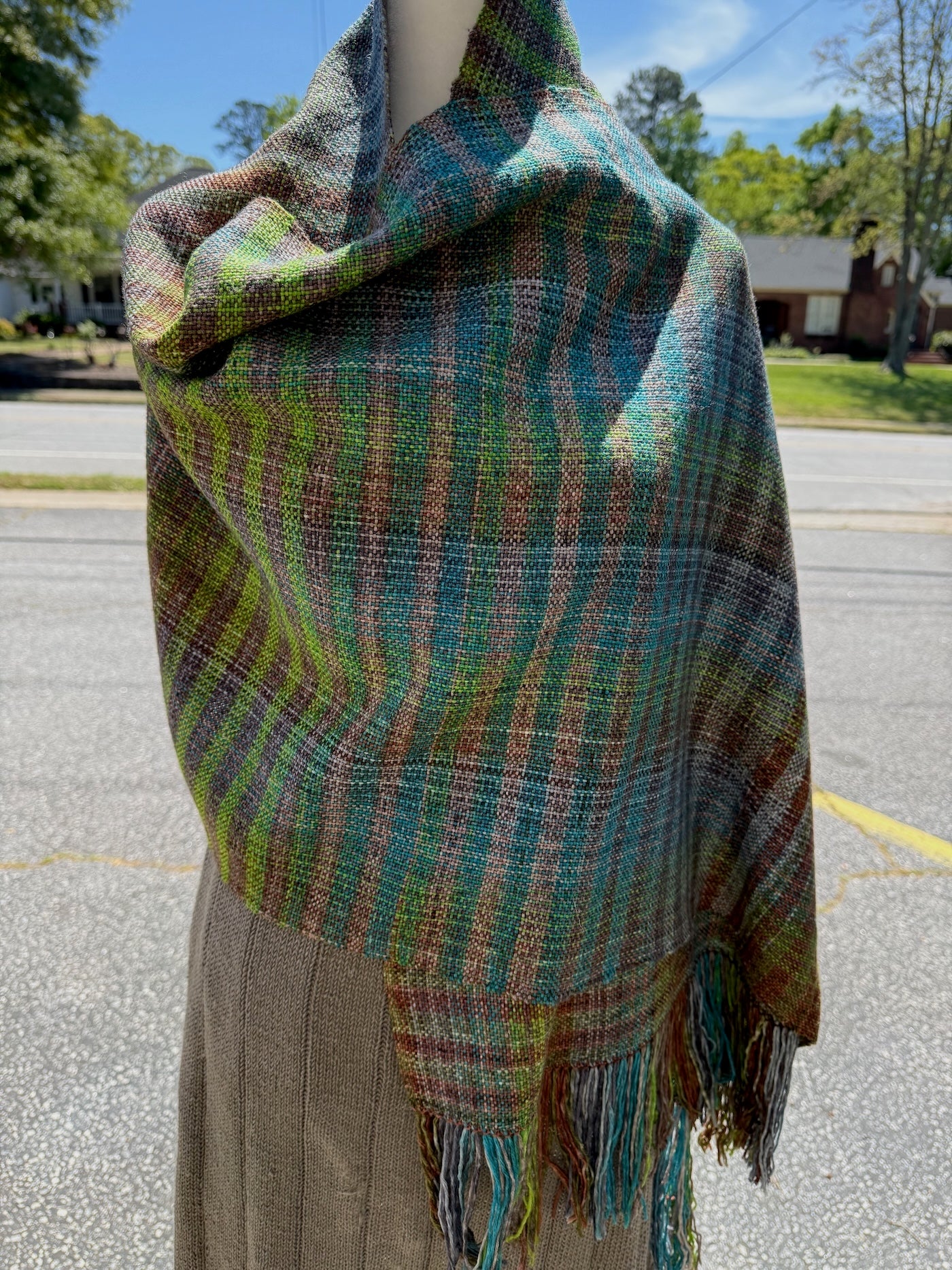 Lofty Colorful Shawl