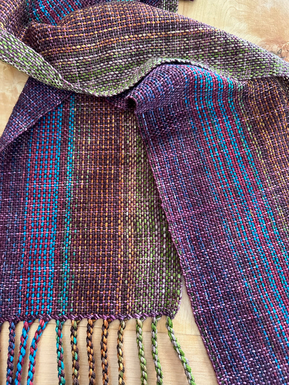 Uneek Scarf - Rigid Heddle Pattern and Kit - Suitable for Beginners