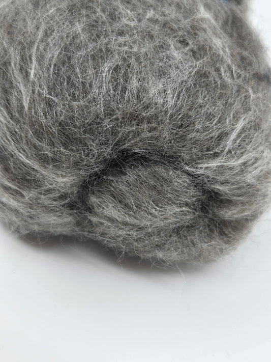 BFL and Muga Silk Batt